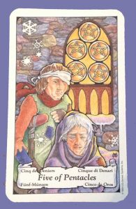 5 of Pentacles