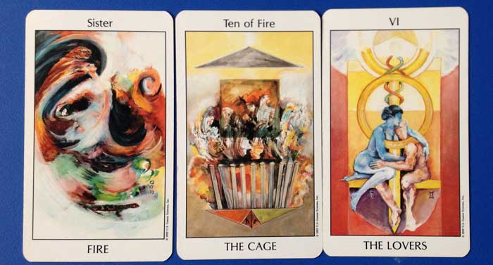 Sister Fire, Ten of Fire, The Lovers