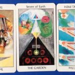 Wheel of Fortune, Ten of Fire, Seven of Earth, Eight of Fire, Karma
