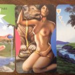 The Stars, Strength, 5 of Cups
