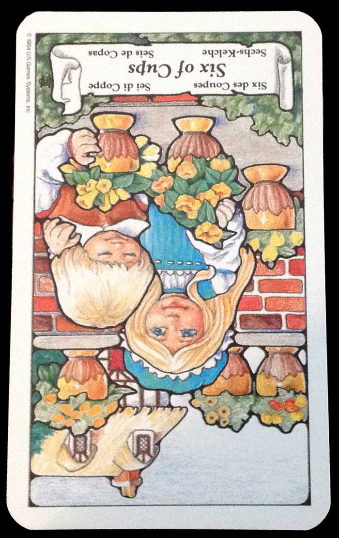 Six of Cups reversed